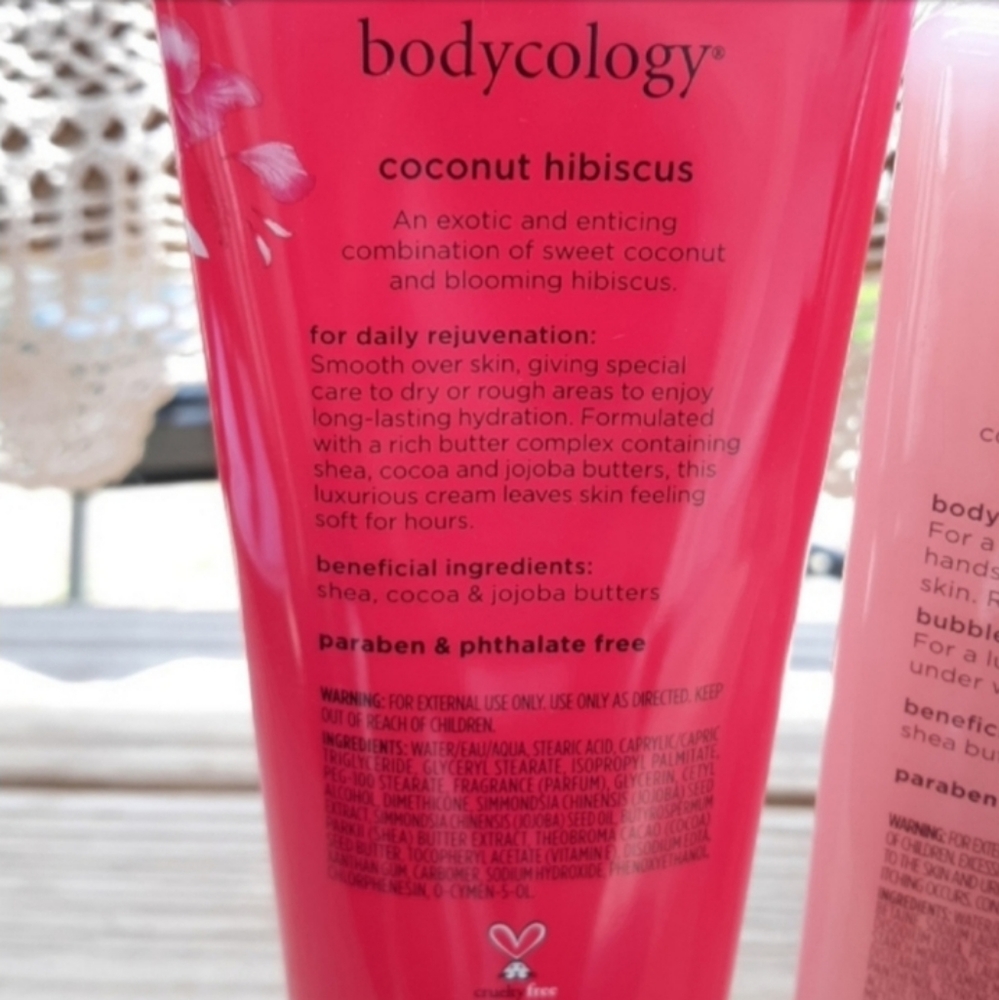 🆕️FINAL PRICE🌺COCONUT HIBISCUS BODY WASH & CREAM - Picture 8 of 13